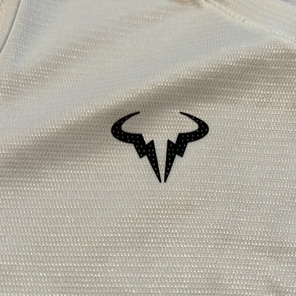 NWT Men's NikeCourt Dri-FIT Rafa Challenger Tennis Top, White, M DD8547 100 - Picture 3 of 8